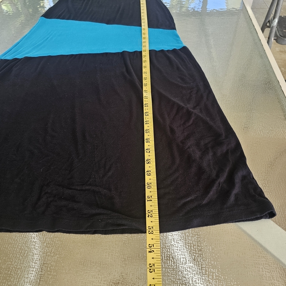 Hot Spice Colorblock Maxi Dress L/XL Woman's | Y2K, Bold, Bodycon Street Style - Picture 8 of 9